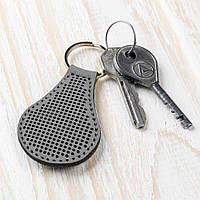 Заготовка для вишивки зі штучної шкіри Брелок FLBE(BB)-010 Сірий