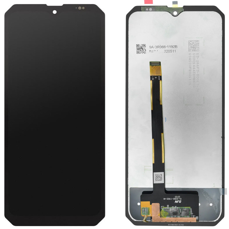 Дисплей Blackview BV7100/Oscal S80 у зборі із сенсором black