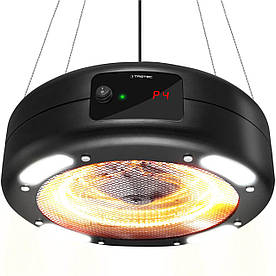 Стельовий обігрівач інфрачервоний Trotec IR 1550 SC 1500W + LED Black