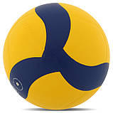Волейбольний м'яч Fox V200W-F (жовто-синій), фото 4