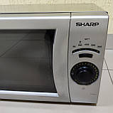 Соло-мікрохвильовка бу Sharp R-212U з Німеччини з гарантією, фото 2