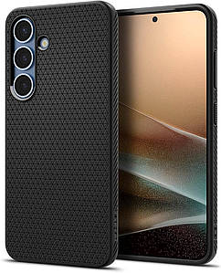 Чохол Spigen Liquid Air до Samsung Galaxy S25 Matte Black (ACS09000)