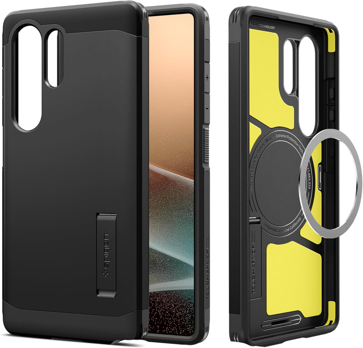 Чохол Spigen Tough Armor AI MagFit для Samsung Galaxy S25 Ultra Black (ACS08964)