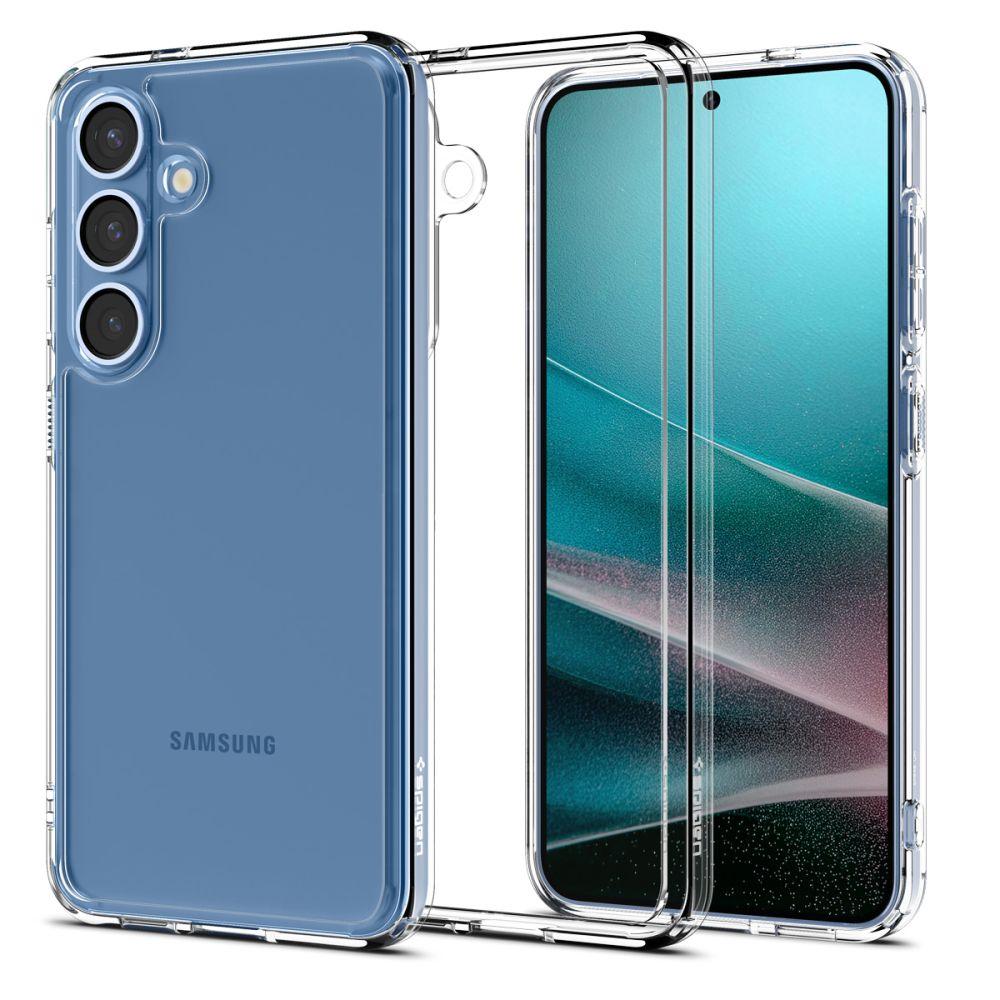 Чохол Spigen Ultra Hybrid до Samsung Galaxy S25+ Plus Crystal Clear (ACS08985)