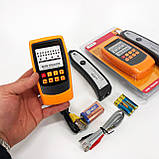 Кабельний LAN тестер трасошукач Веnеtесh GМ 6О з роз'ємами RJ-11 і RJ-45 шукач дротів індикатор проводки JD-65, фото 5