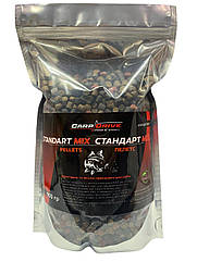 Пеллетс мікс, пелетс Standart Mix (Стандарт мікс) 4,5-8 мм 900гр. Carp Dream