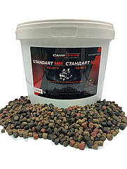 Пелетс мікс, пелетс Standart Mix (Стандарт мікс) 4,5-8 мм 3 кг. Carp Dream