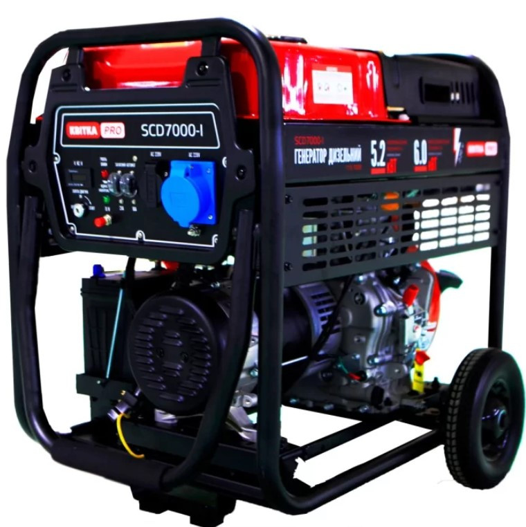 Дизельный генератор Квітка PRO SCD7000-I (110-7008)