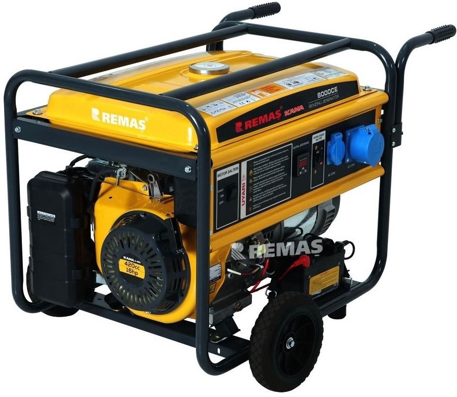 Генератор бензиновий REMAS 8000CE, фото 1