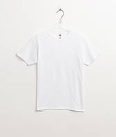 Біла футболка чоловіча вільна Original Fruit of the loom