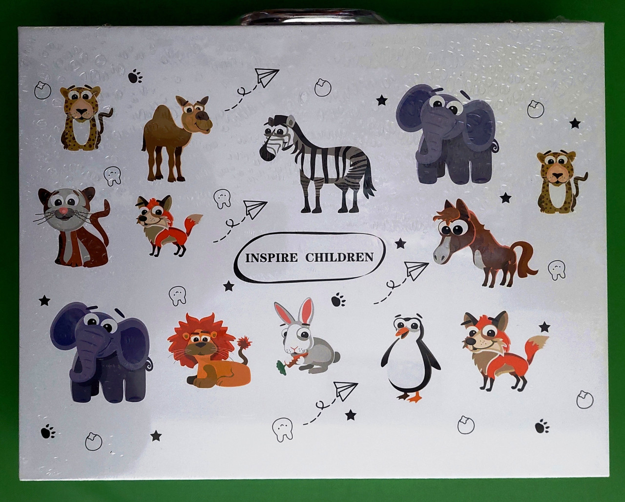 Канц Набір для творчості /001-68/ ”Звірята” 48 предметів, валіза 30*25*2,5см (1/10)