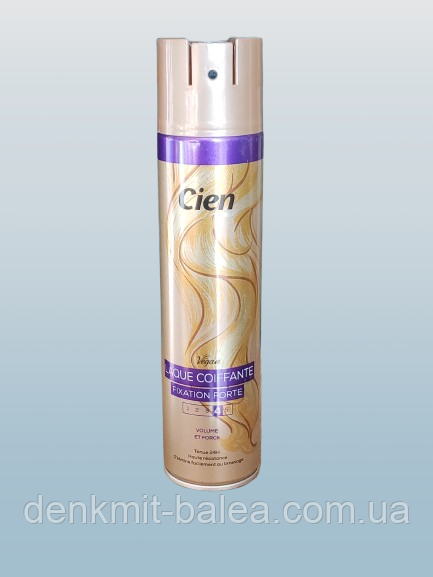Лак для волосся Об'єм і сяйво Cien Volume 400 мл, фото 1