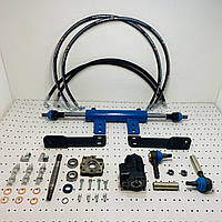 Комплект під насос дозатор з двухстороннім гідроциліндром МТЗ 80, 82 з блокуванням