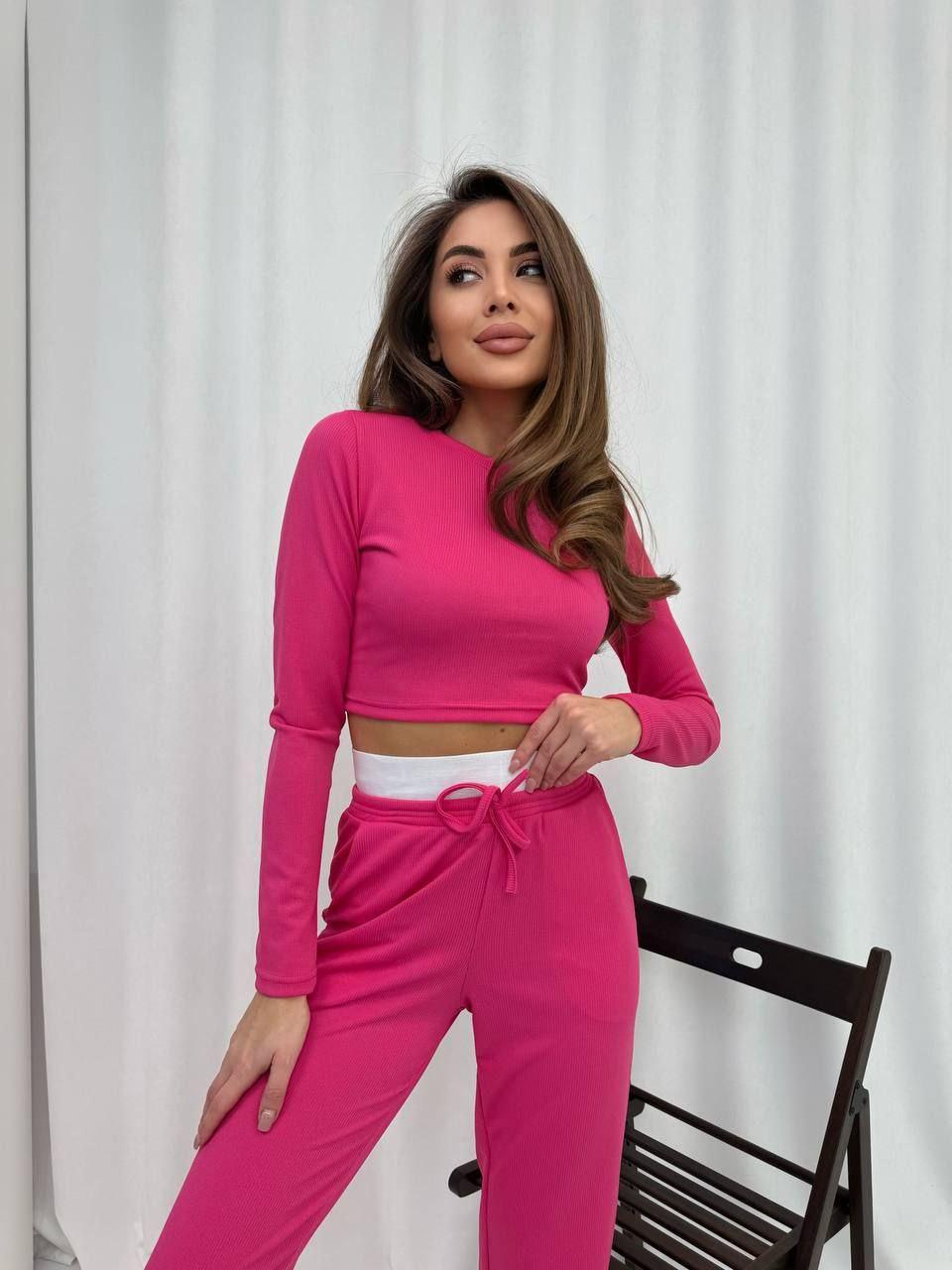 Жіночий Костюм В Рубчик S, M, L, XL (дані 450)