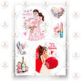 Друк їстівного фото — Вафельний папір — 8 березня No2, фото 2