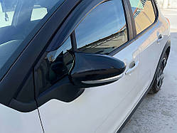 Накладки на дзеркала BMW-Style (2017-2021, 2 шт) для Citroen C-3 рр