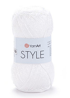 Пряжа Style Yarnart-650 білий