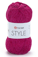 Пряжа Style Yarnart-661 малиновий