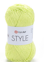 Пряжа Style Yarnart-662 лайм