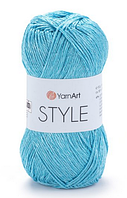 Пряжа Style Yarnart-673 бірюза
