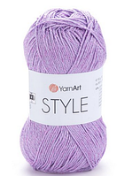 Пряжа Style Yarnart-674 бузковий