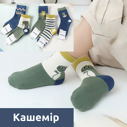 Носочки Dino Кашемір 432-3 р.2-4 упаковка 10 шт мікс, фото 1