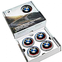 Фіксовані ковпачки дисків з логотипом BMW 36122455268 56 мм / фіксована кришка ступиці колеса з логотипом BMW