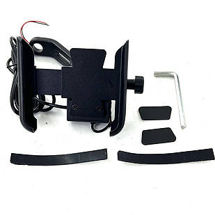 Кріплення телефону підставка з роз'ємом USB для квадроцикла ATV мотоцикла