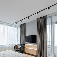 Світильник VIDEX під лампу GX53 трековий Чорний VL-SPF17C-B, фото 3