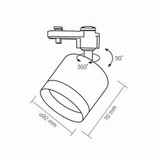 Світильник VIDEX під лампу GX53 трековий Чорний VL-SPF17C-B, фото 4