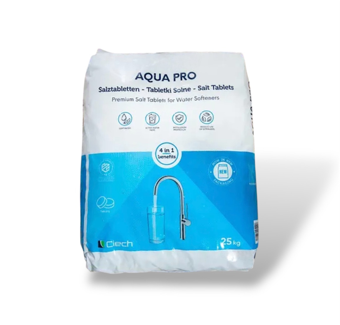 Таблетована сіль Ciech Tabletki solne AQUA PRO 10 кг