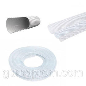 Легкий Шланг ПВХ, всмоктуючий для газів, повітря, тирси, сівалок AIRWAY SE D-63(бухта 6м)