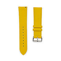 Ремінець шкіряний для годинника Xiaomi Watch 2/ 2Pro/ S4/ S3/ S2/ S1 22 мм Yellow, фото 3