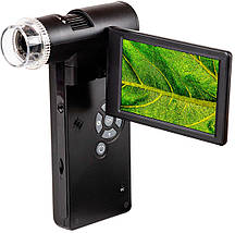 Sigeta Illuminant 10x-300x 5 MP 4" LCD | Портативний цифровий відеомікроскоп для досліджень, контролю якості та навчання, фото 4