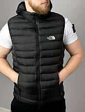 Жилетка чоловіча The North Face спортивна чорна тнф Зе Норт Фейс жилет, фото 3
