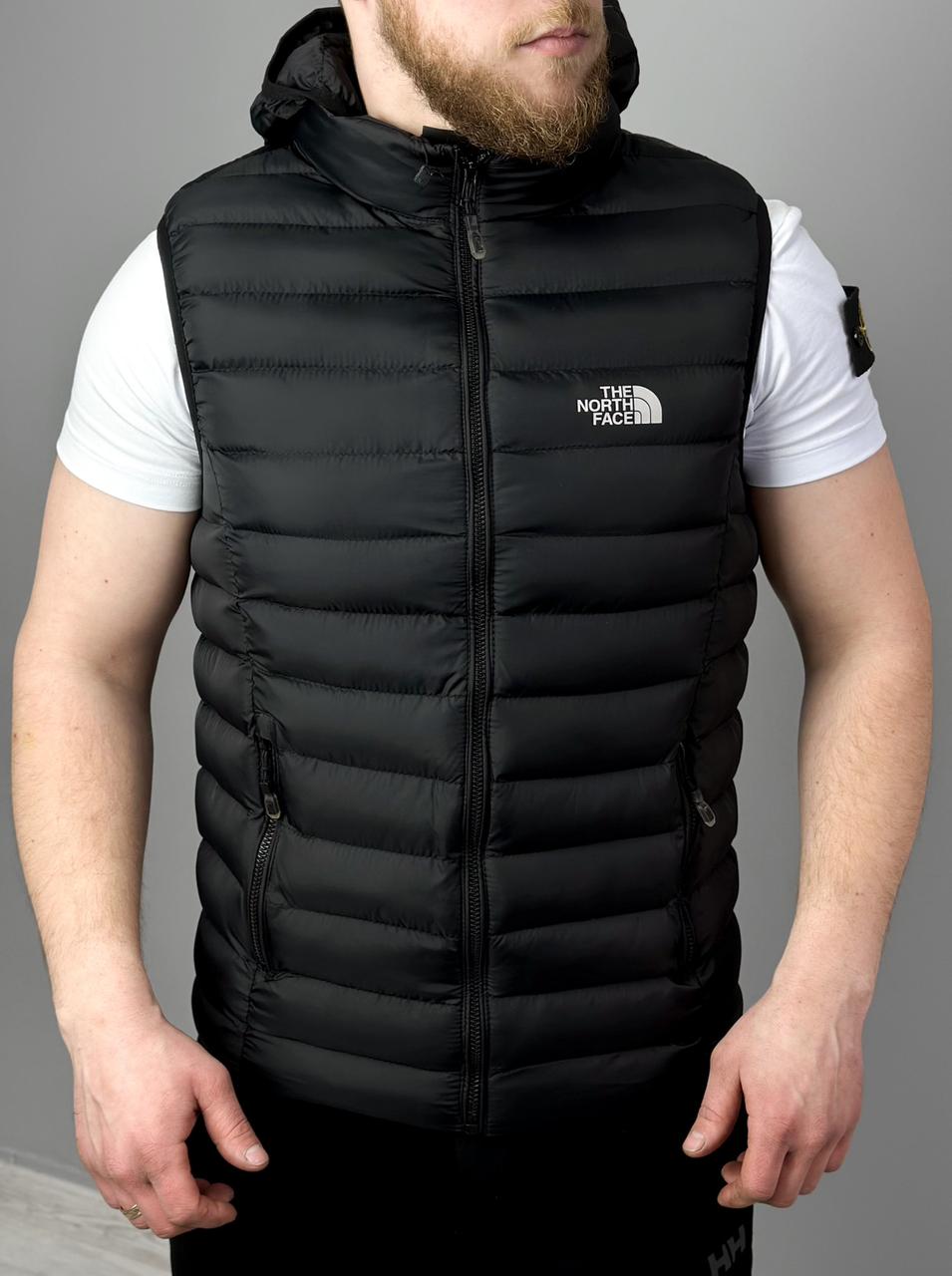 Жилетка чоловіча The North Face спортивна чорна тнф Зе Норт Фейс жилет