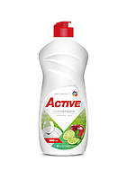 Гель для миття посуду Active з ароматом Яблука та Лайму 500 мл