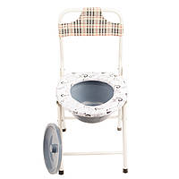 Стілець-туалет нерегульований AIRM HEALTH портативний складаний (8558)