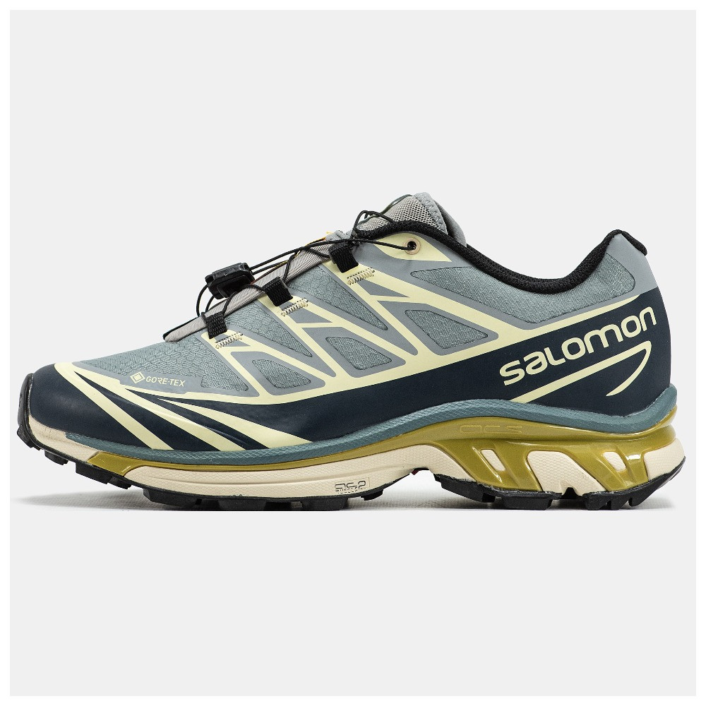 Чоловічі кросівки Salomon XT-6 Gore-Tex Adv Dover Blue Beige, водонепроникні кросівки саломон хт6 гортекс