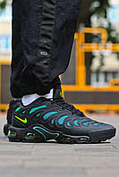 Чорні текстильні чоловічі кросівки Nike Air Max Tn Plus Drift Volt  Демісезонні Найк Тн Дріфт