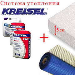 Клейові суміші для утеплення — KREISEL