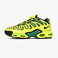 Жовті текстильні чоловічі кросівки Nike Air Max Plus Drift 'Lemon Twist' Демісезонні Найк Тн Дріфт