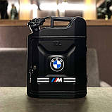 Каністра бар 10 л у чорному кольорі Volkswagen, оригінальний подарунок на день народження, фото 5