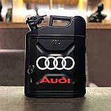 Каністра бар 10 л у чорному кольорі Volkswagen, оригінальний подарунок на день народження, фото 6