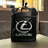 Каністра бар 10 л у чорному кольорі Volkswagen, оригінальний подарунок на день народження, фото 4