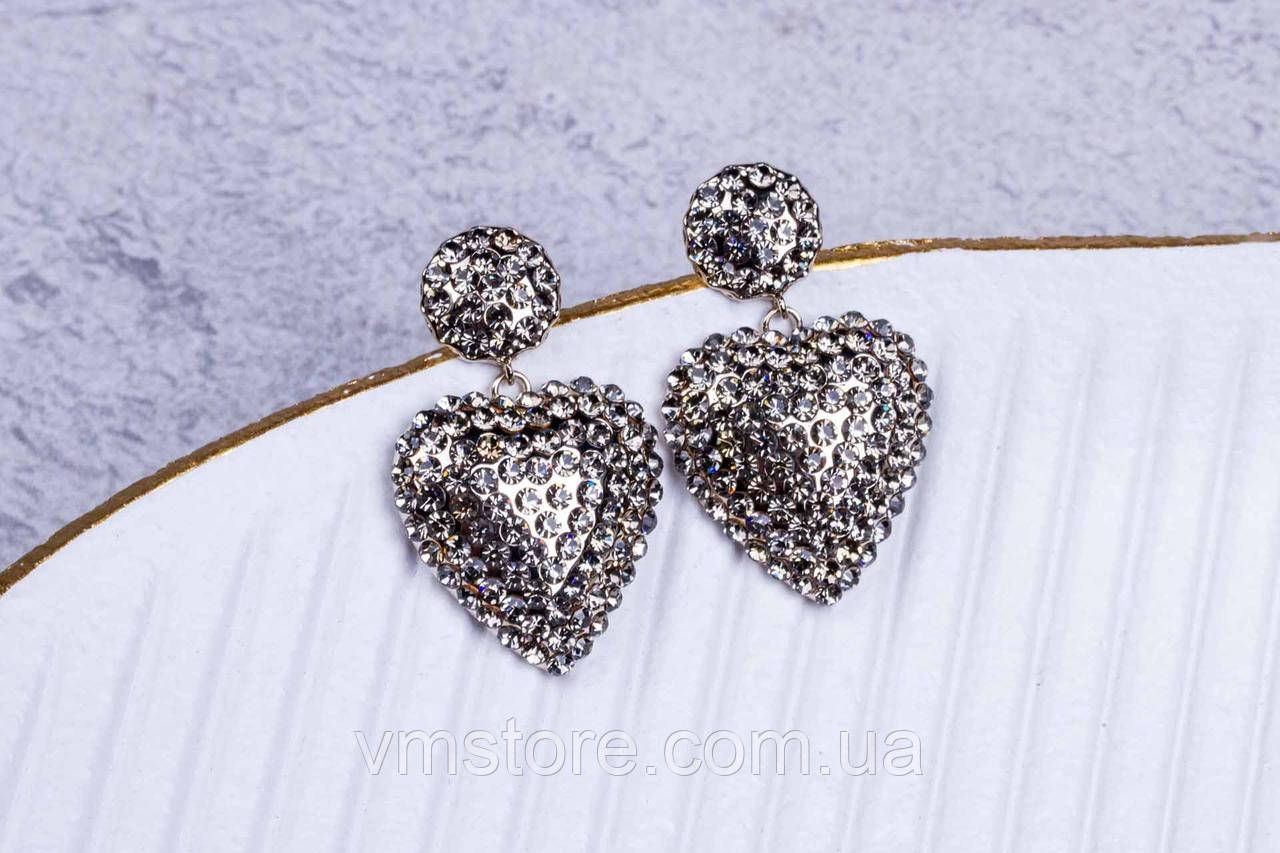 Сережки серця, сережки гвоздики, медична сталь