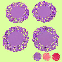 Підставка під гаряче силіконова D9см у наборі 4 штуки