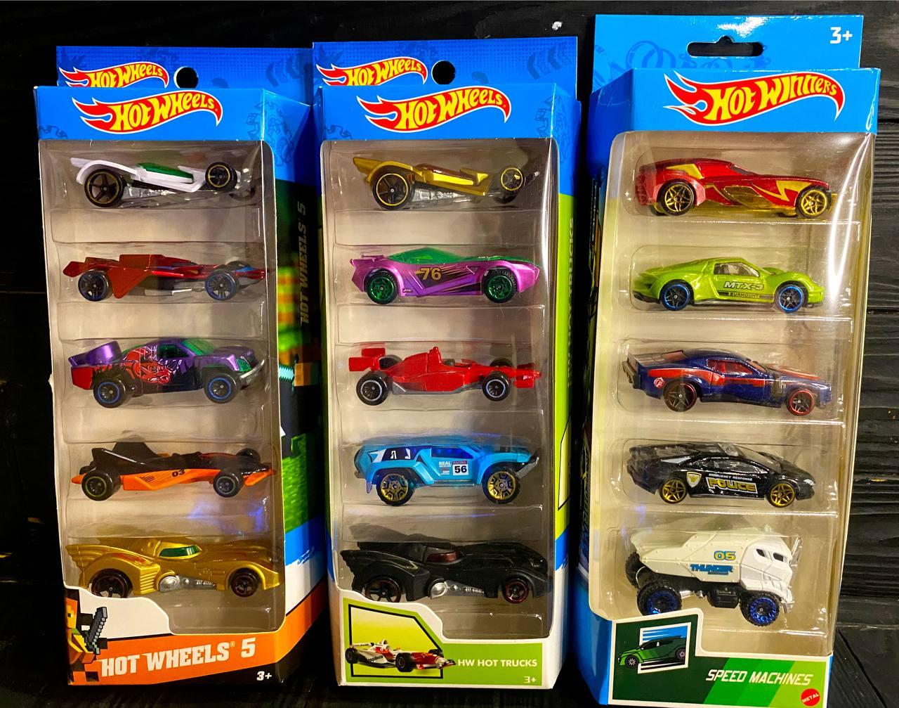 Hot Wheel Набір машинок із 5 штук.