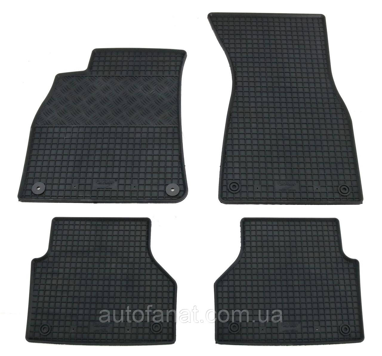 Килимки в салон Audi A6 (C8) / A7 (C8) (2018-...), гумові (4шт) Rigum Чехія (904710)