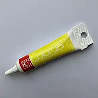 Барвник гелевий Colorgel  жовтий Giallo Limone Modecor 20 мл.